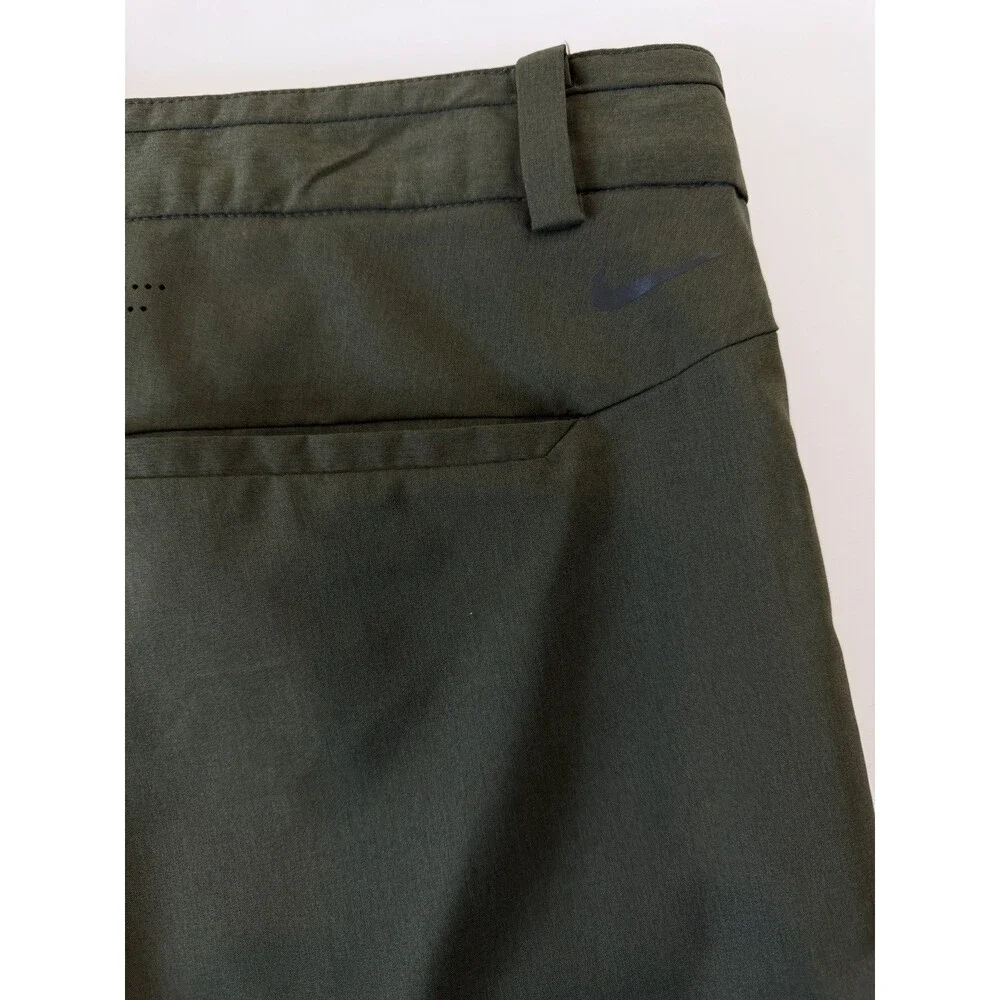 Nike Golf Dri-FIT Performance Pants Olive Green Stretch Pants 40x30